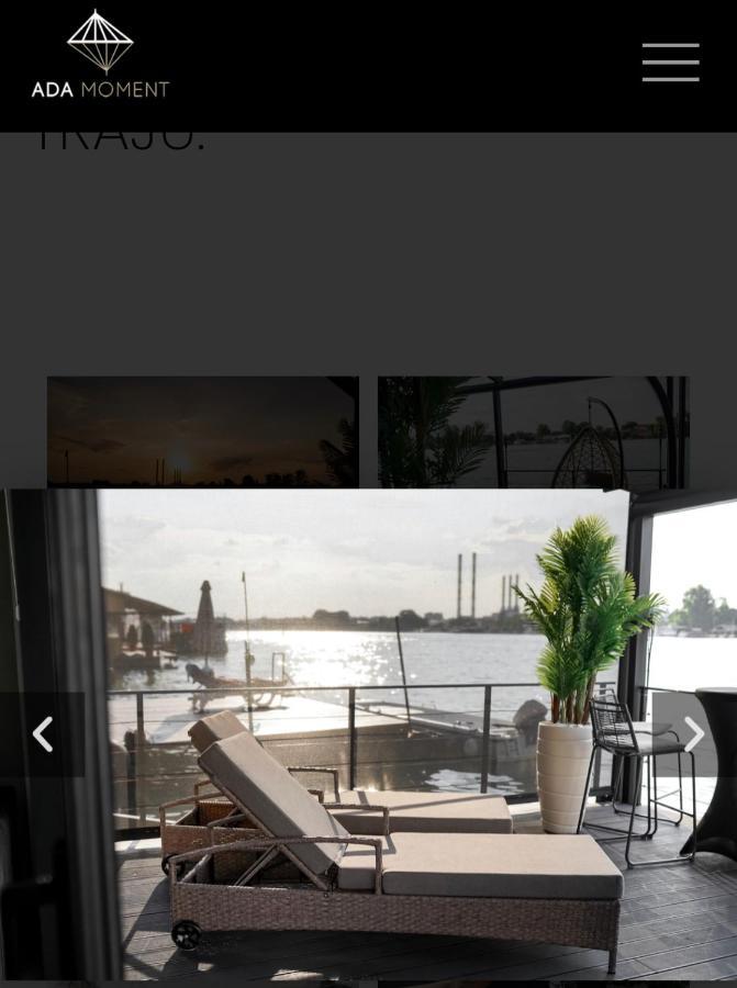 Ada Moment Splav- Kuca Na Reci Beograd- Floating House On Sava River ,Beograd Eksteriør billede